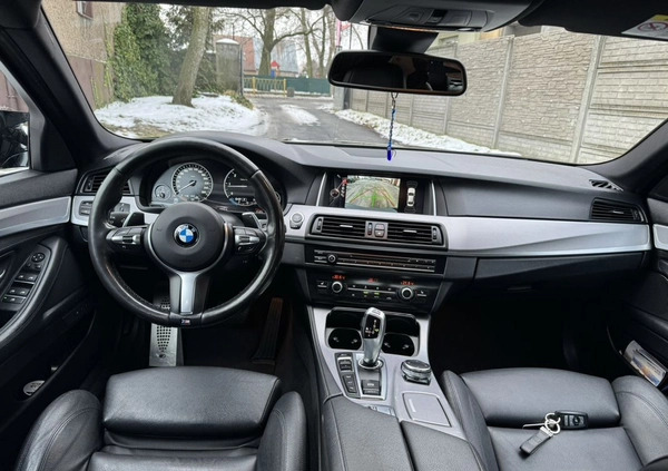 BMW Seria 5 cena 90100 przebieg: 222000, rok produkcji 2015 z Szczecin małe 106